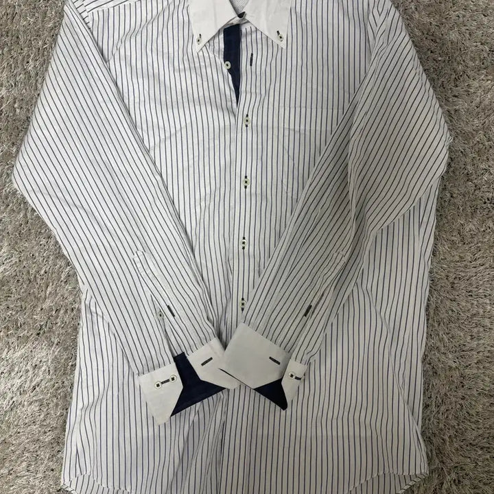 [BUNJANG] Brick House Stripe Shirt / 일본판 브릭하우스 스트라이프 셔츠 105-110