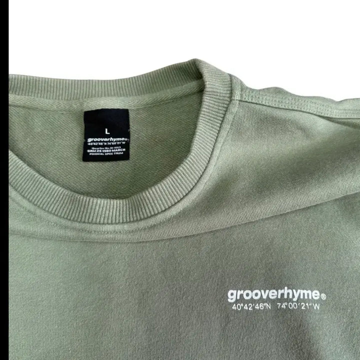 [BUNJANG] Groove Rhyme Sweatshirt L / 그루브라임 맨투맨