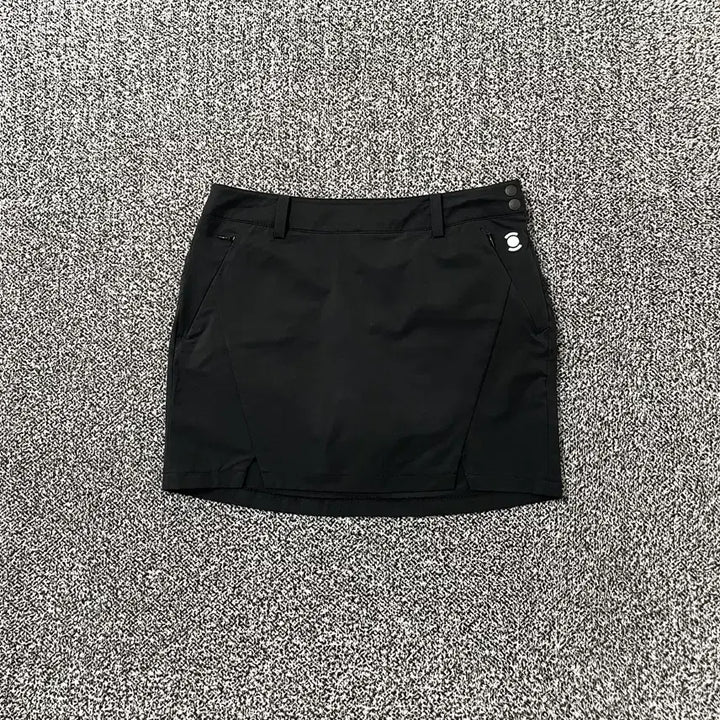 [BUNJANG] Vintage 9 Wide Angle Golf Mini Skirt with Inner Shorts Black / 빈티지9. 와이드앵글 골프 미니 스커트 속바지 내장 치마 블랙