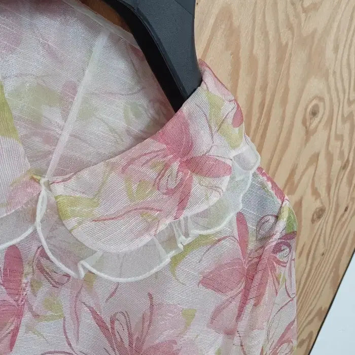 [BUNJANG] Ssilsil and Nalsil Jishil Flower Jacket Size 88 / 씨실과날실 지실 플라워 쟈켓 88