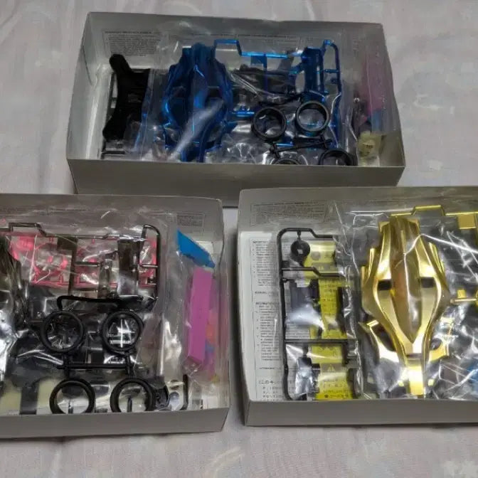 [BUNJANG] Tamiya Aero Avante Metallic 3-Set (Blue, Gold, Black) / 타미야 에어로 아반테 메탈릭 3종 세트 블루 골드 블랙