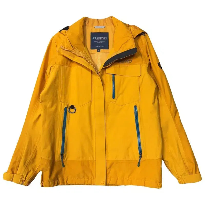 [BUNJANG] Discovery Yellow Functional Windbreaker 90 / 디스커버리 옐로우 기능성 바람막이 90