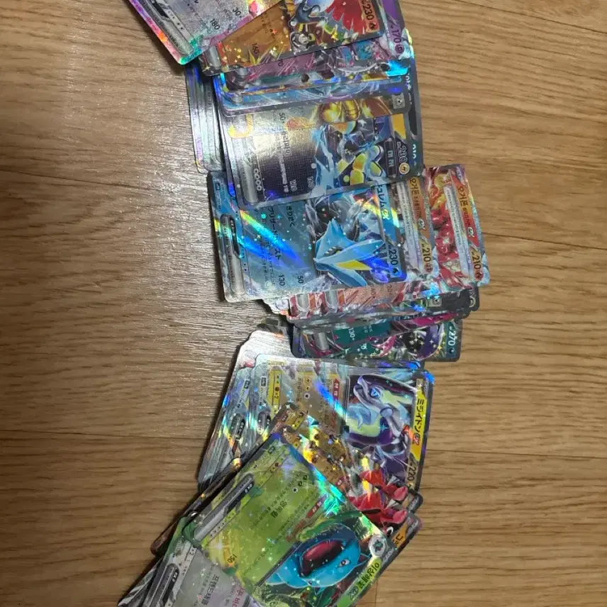[BUNJANG] Pokemon Japanese &amp; Korean Cards Bundle / 포켓몬 일판 한판 125장