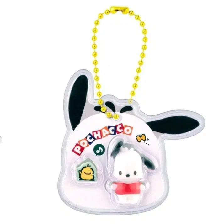 [BUNJANG] Sanrio Pochacco Miniature Package Charm Keychain (Sealed) / [미개봉] 산리오 포챠코 미니어처 패키지 참 키링