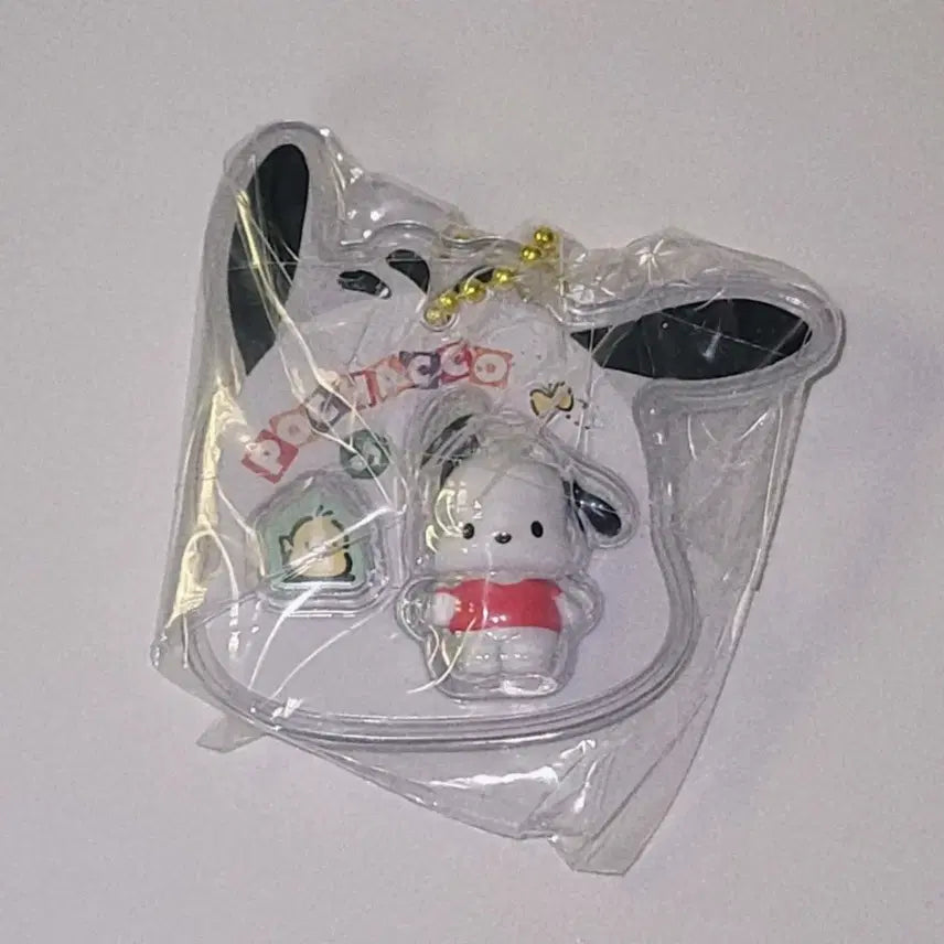 [BUNJANG] Sanrio Pochacco Miniature Package Charm Keychain (Sealed) / [미개봉] 산리오 포챠코 미니어처 패키지 참 키링