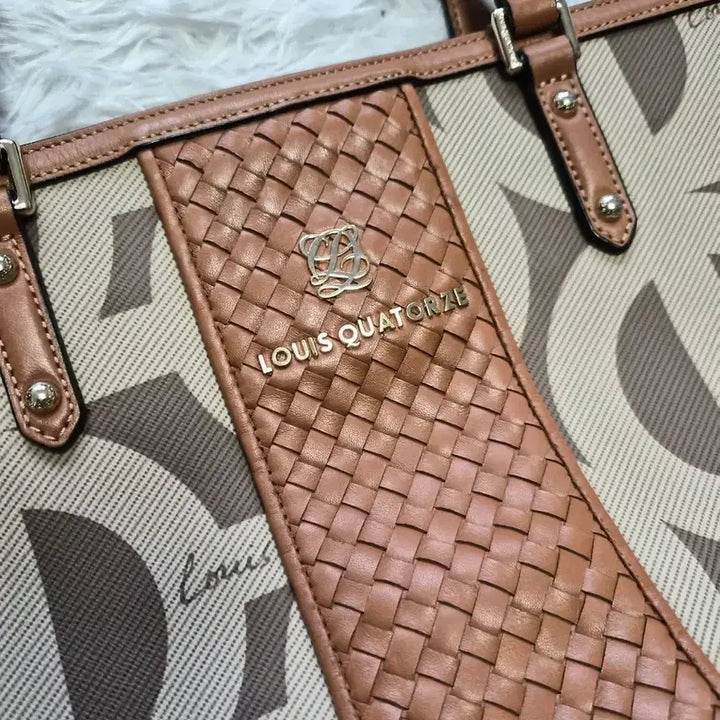 [BUNJANG] Louis Quatorze Pattern Shoulder Bag Tote Bag / 루이까또즈 패턴 숄더백 토트백