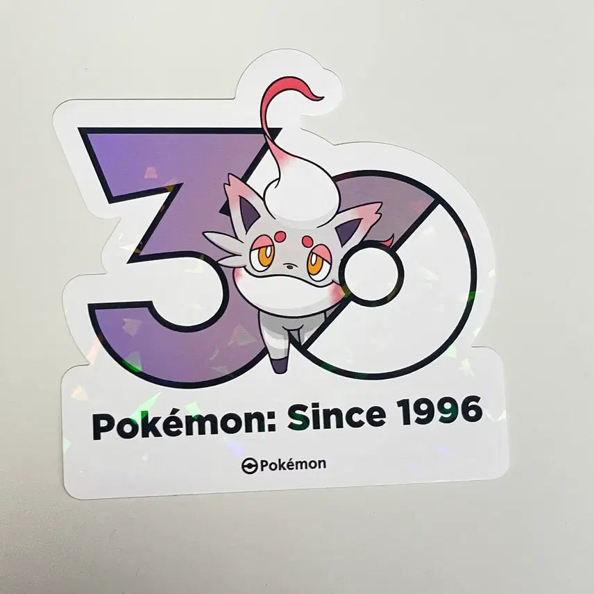 [BUNJANG] Pokemon 30th Anniversary Sticker Hisuian Zoroark / 포켓몬 30주년 스티커  히스이 조로아