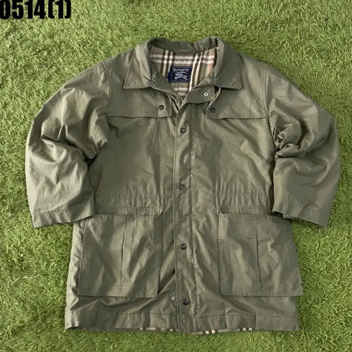 [BUNJANG] Burberry Vintage Khaki Coat / 버버리 빈티지 코트 카키