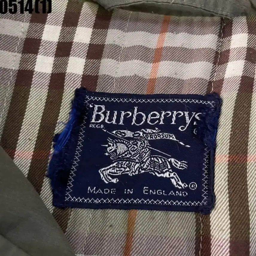 [BUNJANG] Burberry Vintage Khaki Coat / 버버리 빈티지 코트 카키
