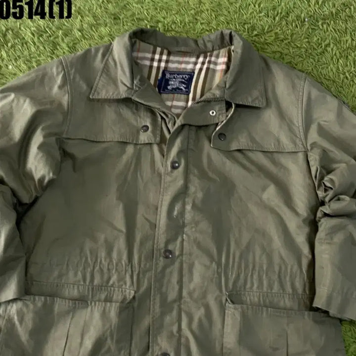 [BUNJANG] Burberry Vintage Khaki Coat / 버버리 빈티지 코트 카키
