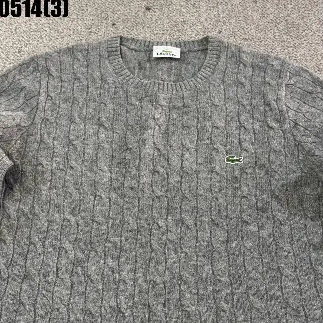 [BUNJANG] Lacoste Knit Sweater / 라코스테 니트 스웨터