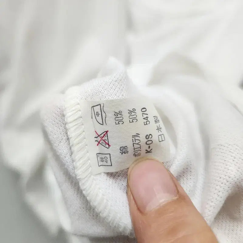 [BUNJANG] Vintage Striped Casual Collar T-Shirt Made in Japan / 빈티지 배색스트라이프 캐주얼 카라티 MADE IN JAPAN