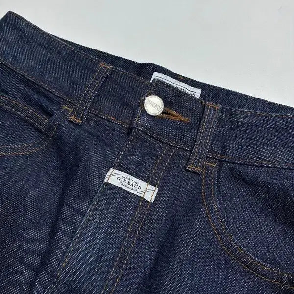 [BUNJANG] Marithe Francois Girbaud Dark Blue Straight Denim Pants R1225 / 마리떼프랑소와저버 다크 블루 스트레이트 데님 팬츠 R1225