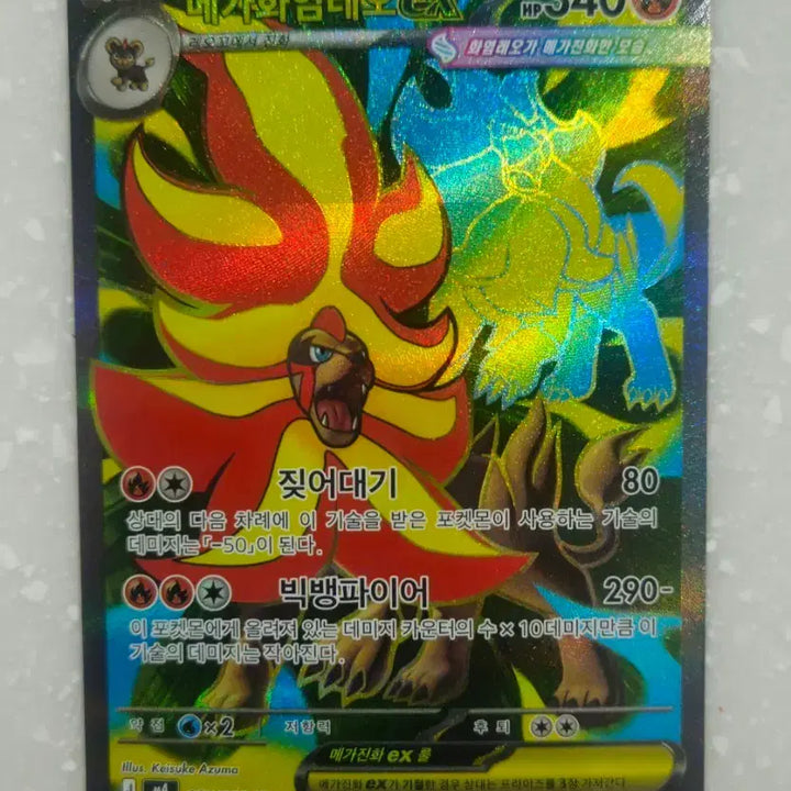 [BUNJANG] Pokemon Card Mega Charizard Ex SR / 포켓몬카드 메가화염레오ex SR 팝니다