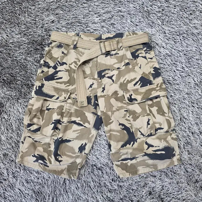 [BUNJANG] Armani Exchange Camo Cargo Shorts (Men&