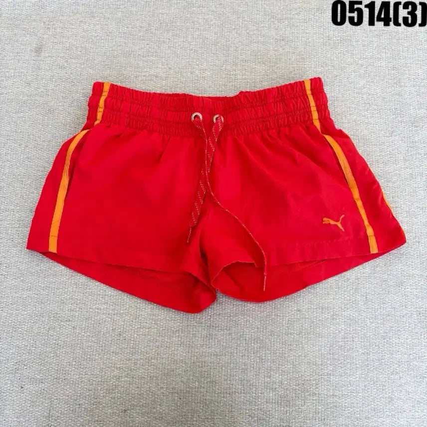 [BUNJANG] Puma Red Training Shorts M / 푸마 레드 트레이닝 반바지 M 0514
