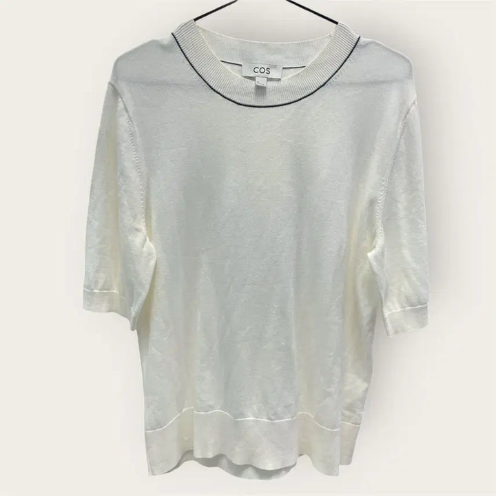 [BUNJANG] COS Knit Short Sleeve Shirt L Size / COS 코스 니트 반팔 L사이즈