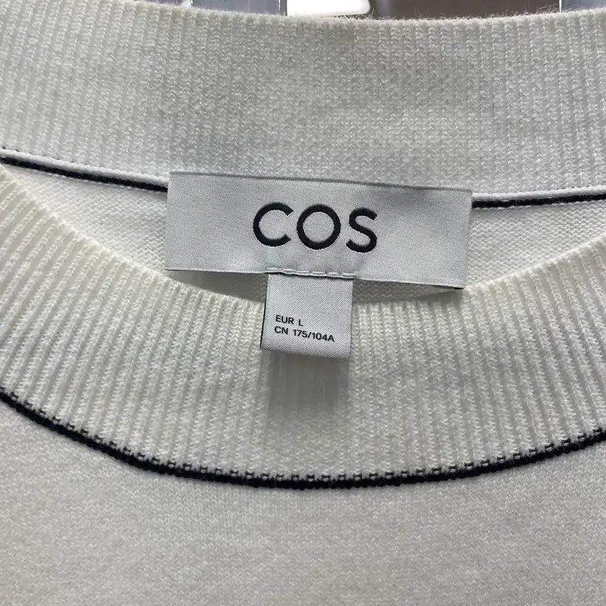 [BUNJANG] COS Knit Short Sleeve Shirt L Size / COS 코스 니트 반팔 L사이즈