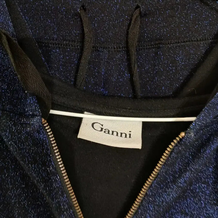 [BUNJANG] GANNI Navy Hoodie Jogger Set / GANNI 가니 후드 조거 셋업