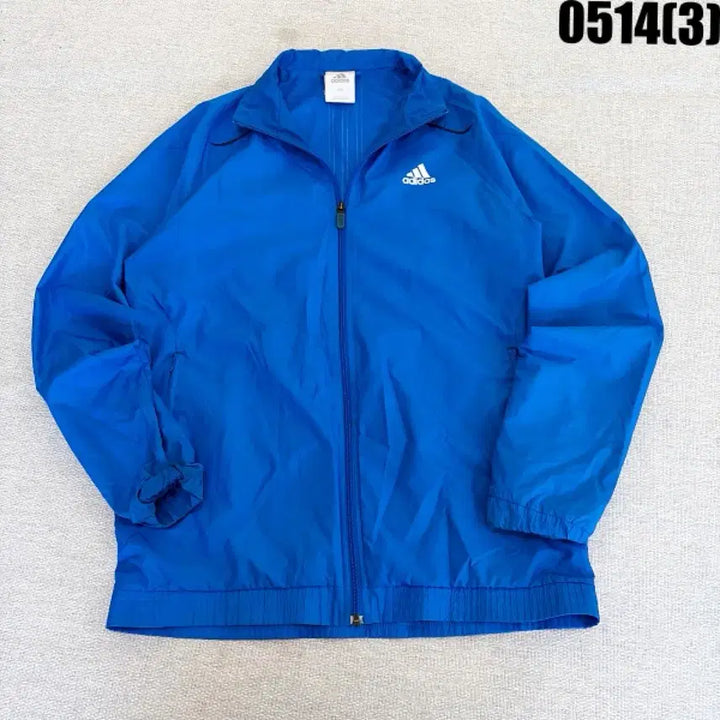 [BUNJANG] Adidas Blue Windbreaker Jacket Size 95 / 아디다스 블루 바람막이 자켓 95 0514