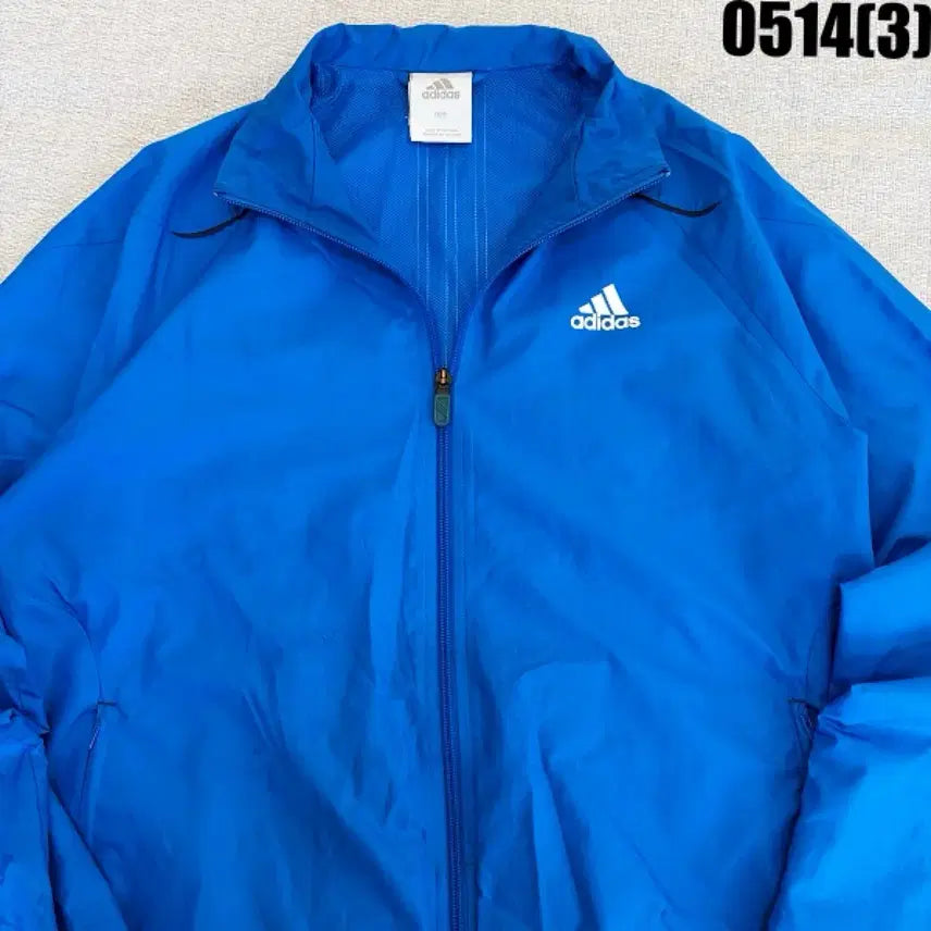[BUNJANG] Adidas Blue Windbreaker Jacket Size 95 / 아디다스 블루 바람막이 자켓 95 0514
