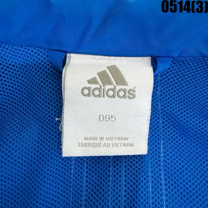 [BUNJANG] Adidas Blue Windbreaker Jacket Size 95 / 아디다스 블루 바람막이 자켓 95 0514