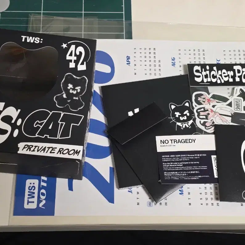 [BUNJANG] TWS Mini Album Romeo Cat Photocard Holder / (인형제외) 투어스 미니 앨범 로미오 캣