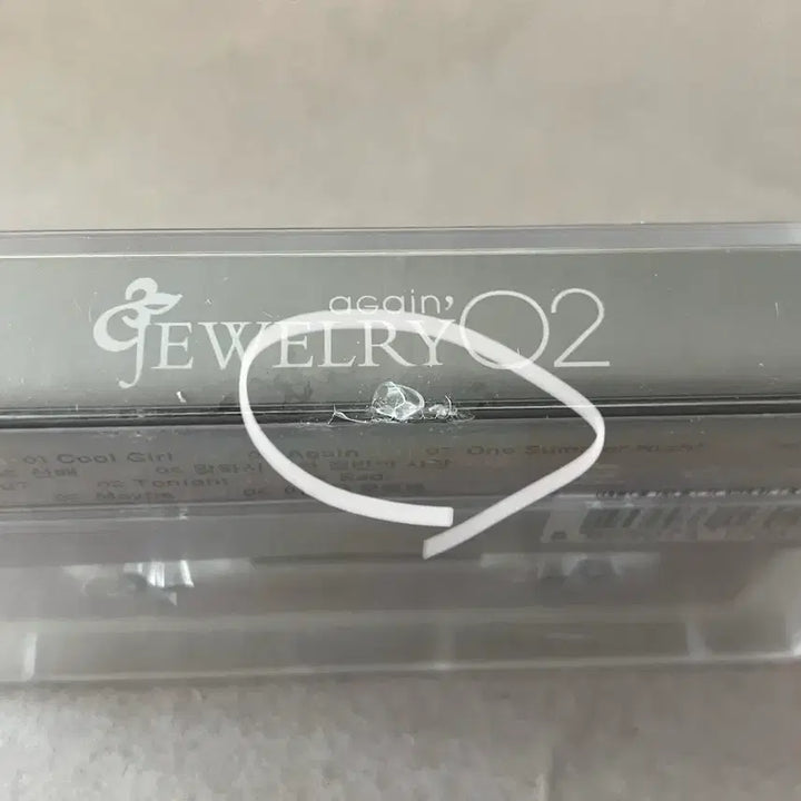 [BUNJANG] JEWELRY 2nd Album Again 02 Unsealed Cassette Tape / 쥬얼리 Again02 정규 2집 미개봉 카세트테이프