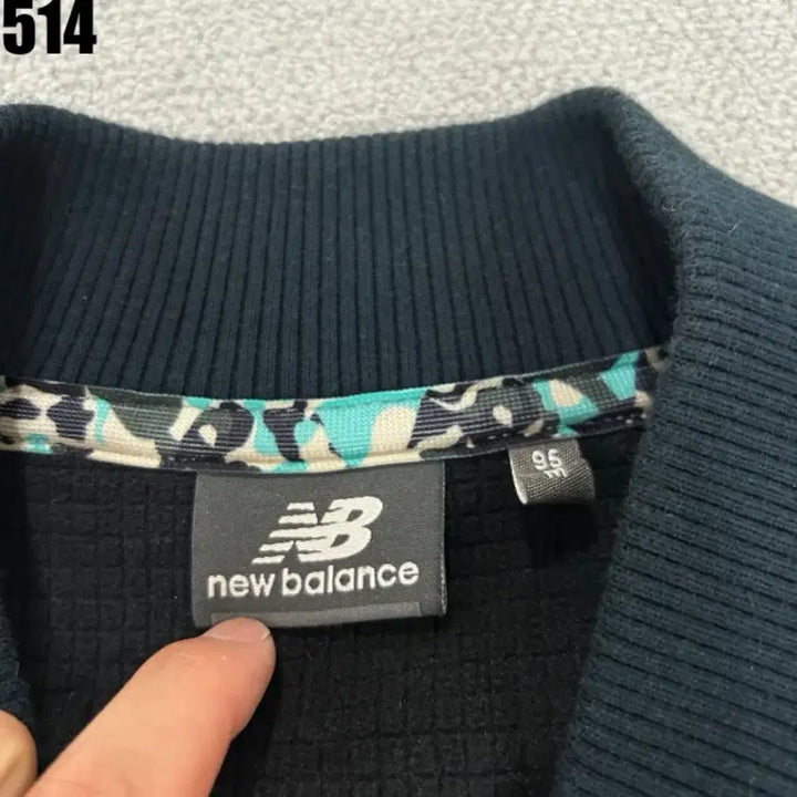 [BUNJANG] New Balance Grey Bomber Jacket M / 뉴발란스 회색 봄버 자켓 m