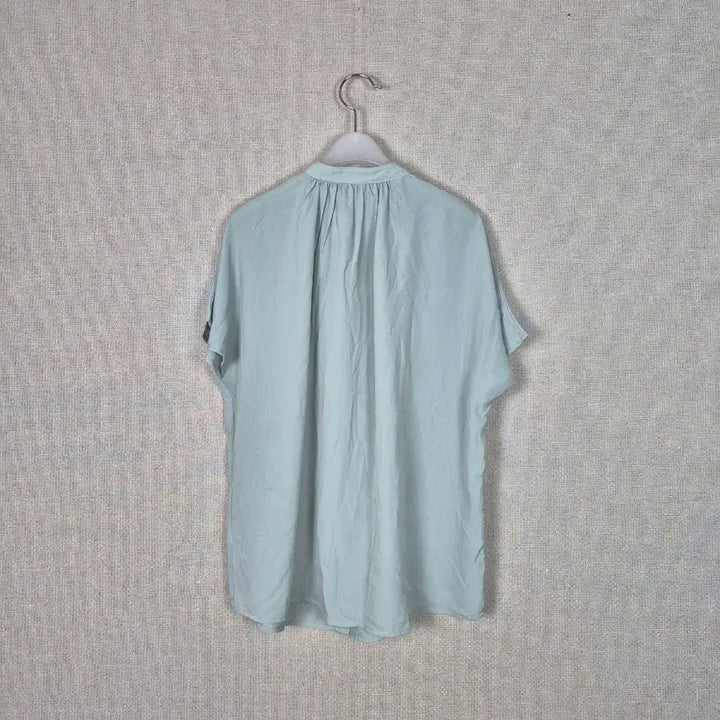[BUNJANG] Light Mint Chiffon Blouse / 