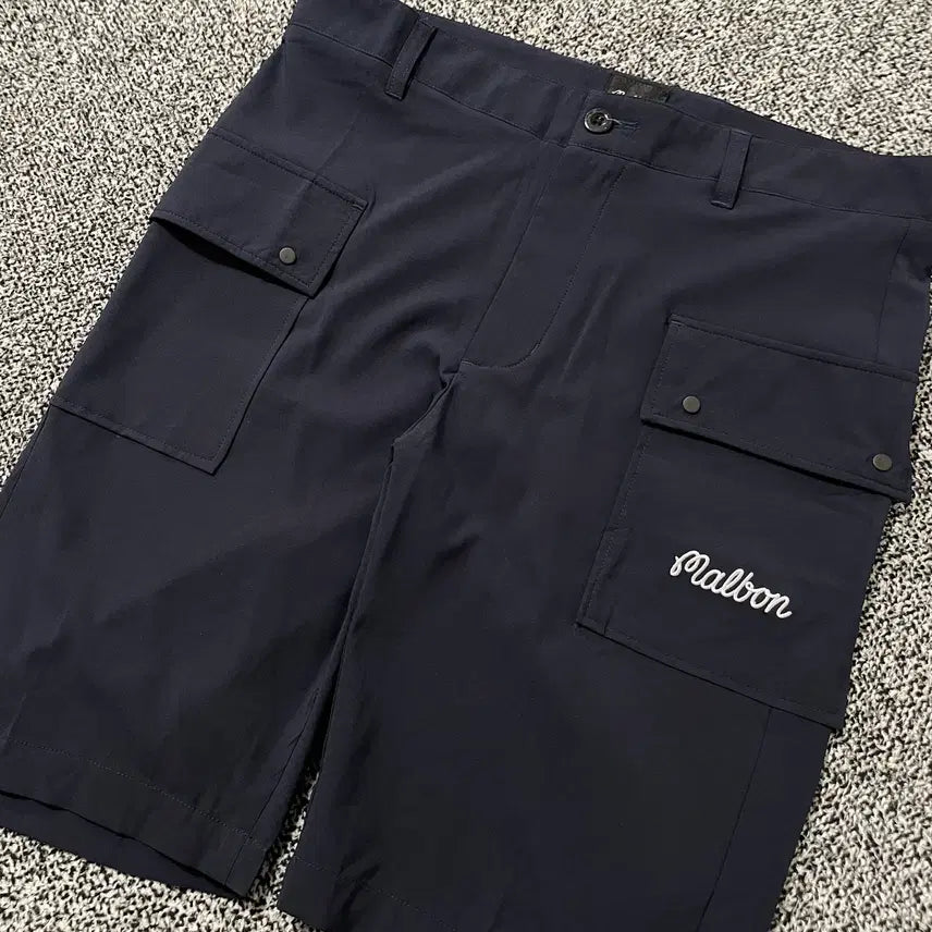[BUNJANG] Malbon Golf Flag Cargo Shorts / 빈티지9. (새상품) Malbon 말본 골프 플래그 카고 숏 팬츠 반바지