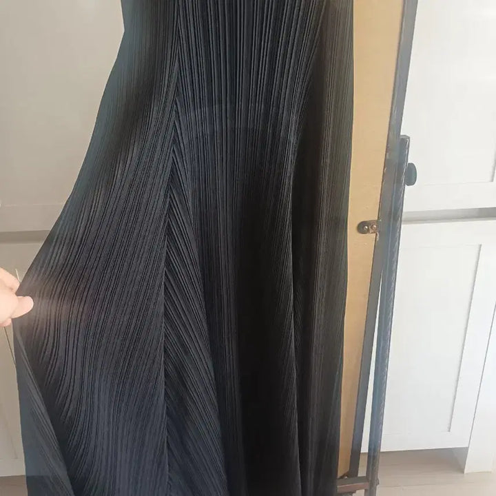 [BUNJANG] Issey Miyake Pleats Please Long Dress Black / 이세이미야케 플리츠플리즈 롱원피스