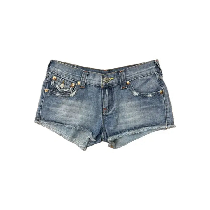 [BUNJANG] True Religion Denim Shorts / 트루릴리젼 숏 데님팬츠