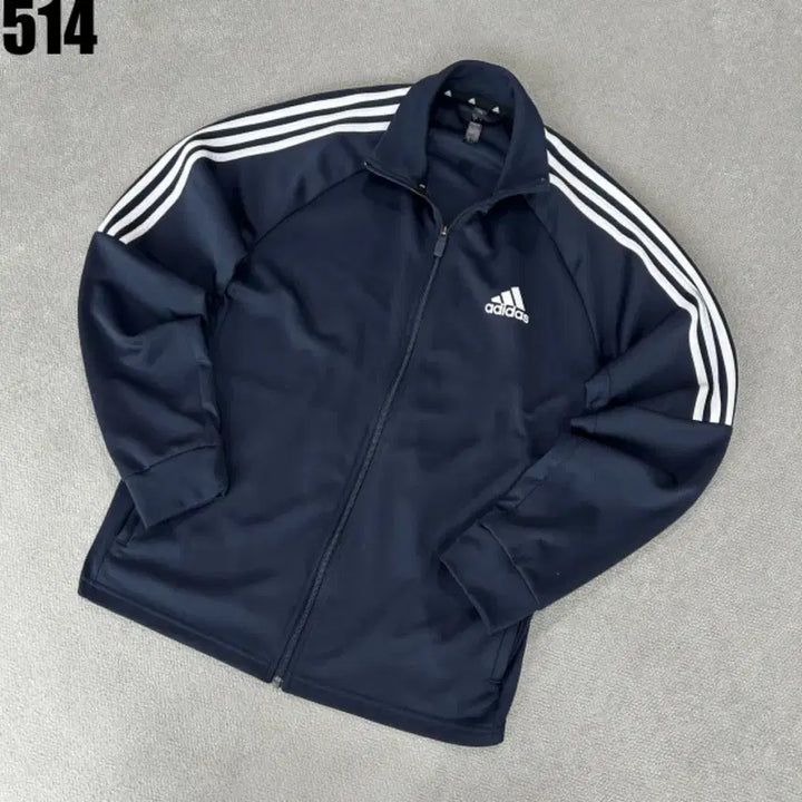 [BUNJANG] Adidas 3-Stripes Track Jacket Navy XL / 아디다스 삼선 트랙 자켓 네이비 xl