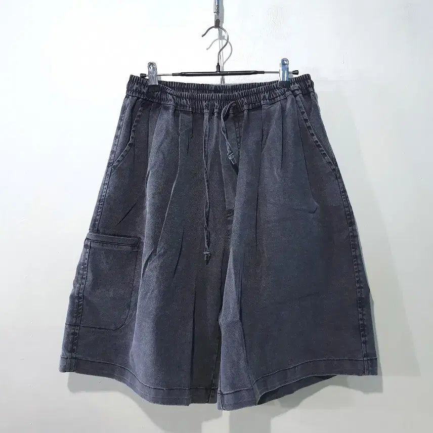 [BUNJANG] Cation Washing Denim Short Sleeve Shirt Set / SS신상) 카치온 워싱 데님 반팔 셔츠 세트 2color