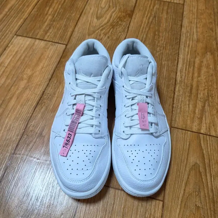 [BUNJANG] Nike Air Jordan 1 Low Triple White / 나이키 에어 조던 1 로우 트리플화이트(250)