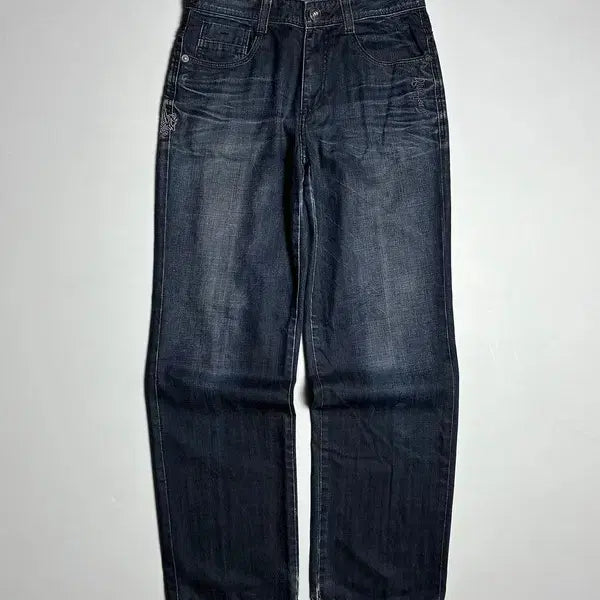 [BUNJANG] FUBU Y2K Old School Vintage Denim Pants / 푸부 FUBU Y2K 올드스쿨 빈티지 데님 팬츠 R1226