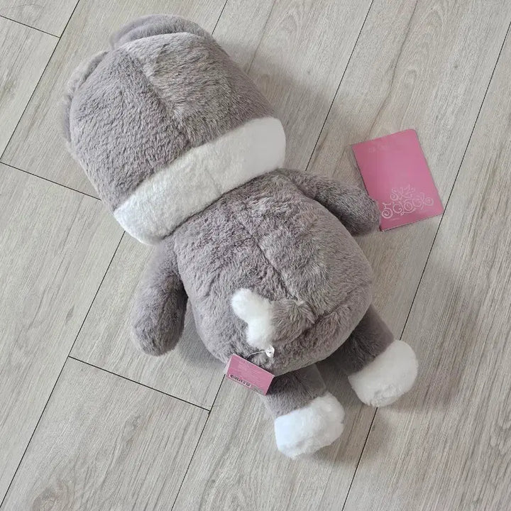 [BUNJANG] Stray Kids Wolf Chan Teddy Bear Plush - Bang Chan / 스트레이키즈 스키즈 스키주 울프찬 테디 베어 테디베어 미사용 방찬 인형