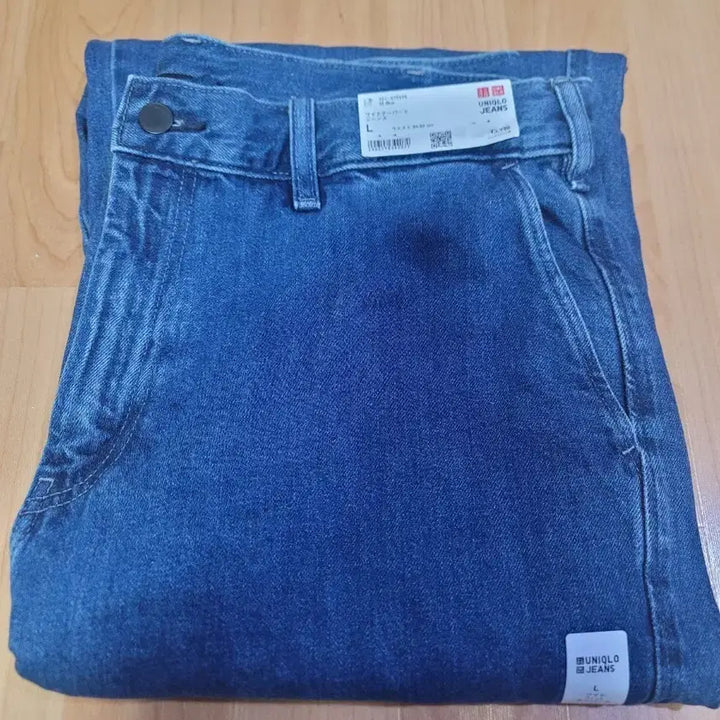 [BUNJANG] Uniqlo Wide Tapered Jeans L Size / 유니클로 와이드 테이퍼드 진 L 사이즈 판매합니다