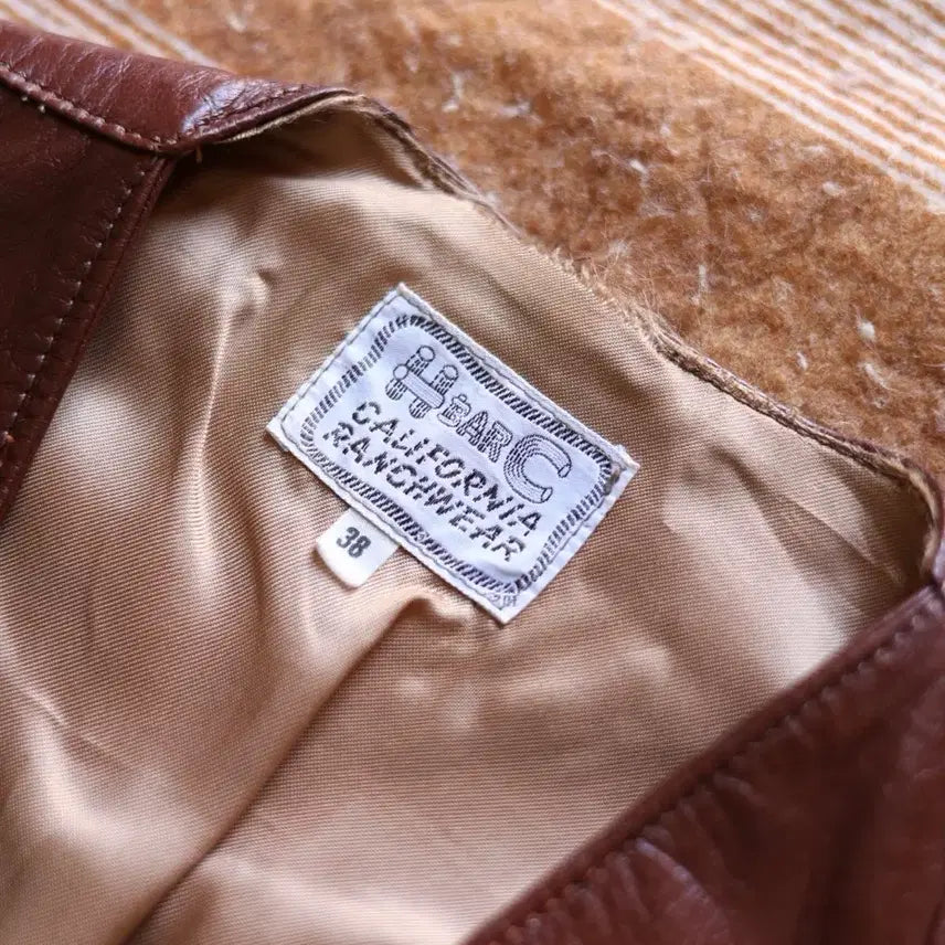 [BUNJANG] H Bar C 80s Deer Skin Western Leather Vest / 에이치바씨 h bar c 디어스킨 웨스턴 레더 베스트