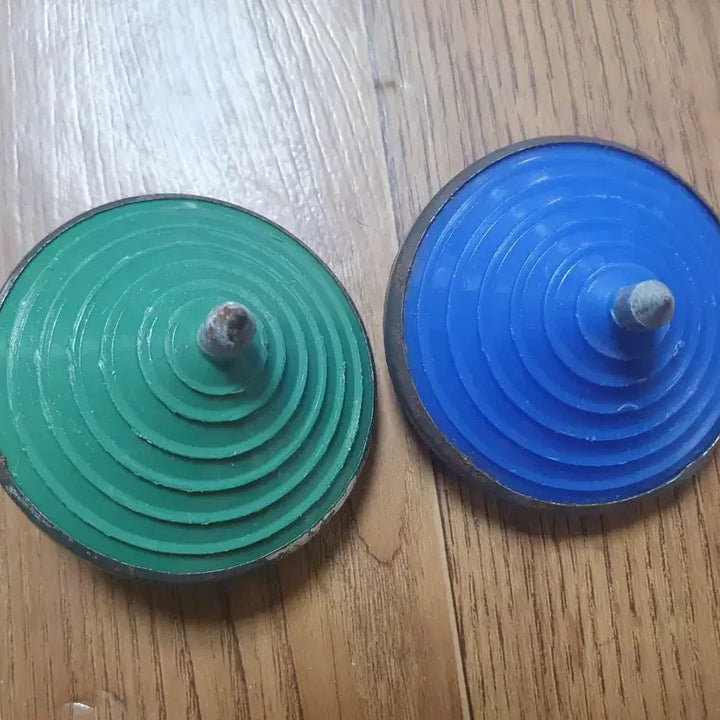 [BUNJANG] Vintage Baseball Team Spinning Tops (Samsung Lions, Haitai Tigers) / 옛날 팽이판매 삼성라이온즈 해태타이거즈