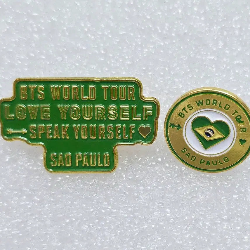 [BUNJANG] BTS LYS Sao Paulo DVD Badge Set / 방탄소년단 LYS 상파울로 DVD 뱃지 세트 BTS DVD BADGE