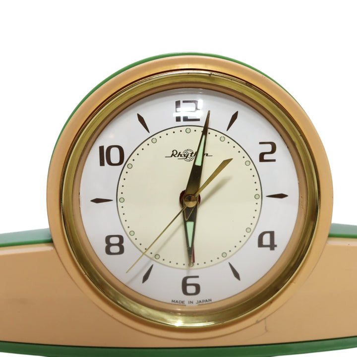 [BUNJANG] Rhythm Japan 1970s Space Age Table Clock / [희소]1970s 리듬 스페이스 에이지 탁상시계