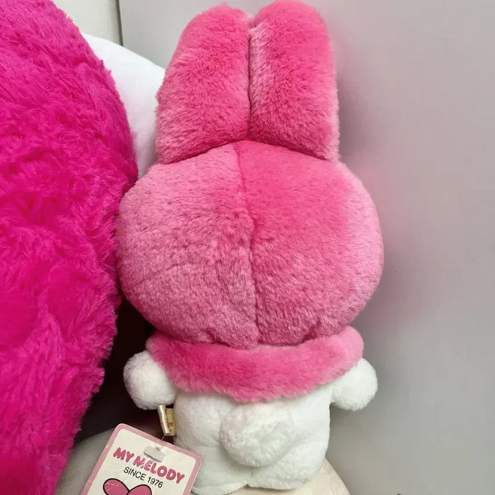 [BUNJANG] 1998 My Melody Pink Hood Plush / 1998년 핑크두건 희귀 고전 빈티지 마이멜로디