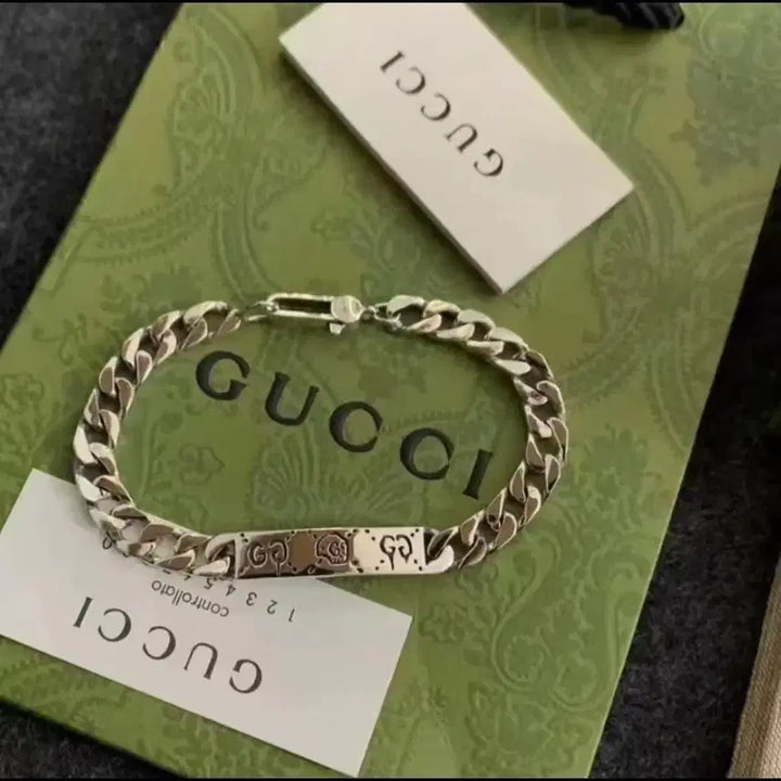 [BUNJANG] Gucci Skull Chain Bracelet Silver / 구찌 스컬 체인 팔찌 실버