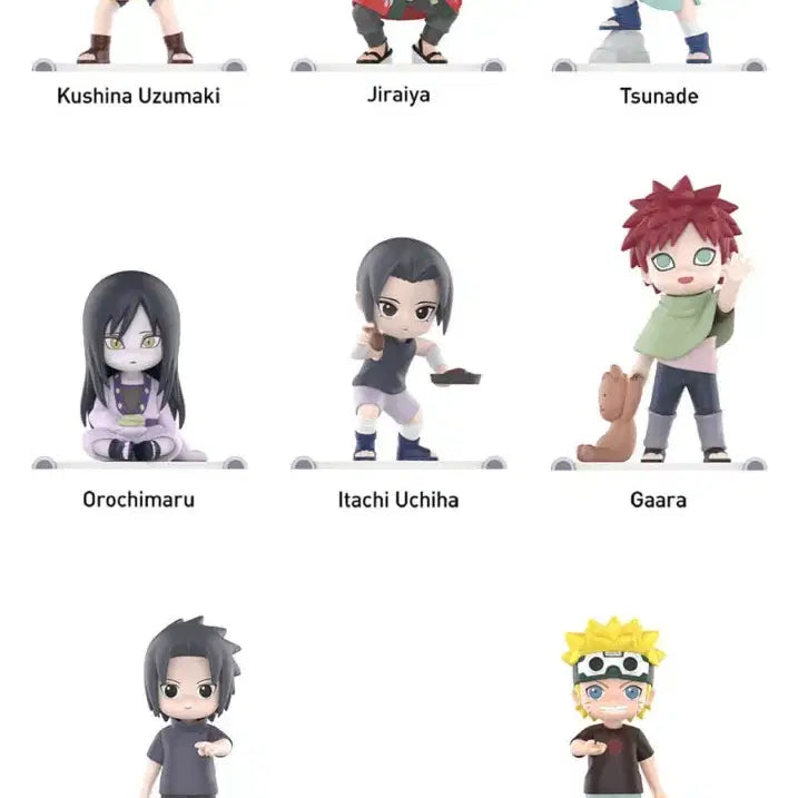 [BUNJANG] Pop Mart Naruto Chibi Figures (Guy, Sakura, Orochimaru) / 팝마트 나루토 치비 피규어 판매 ( 가이 사쿠라 오로치마루 )