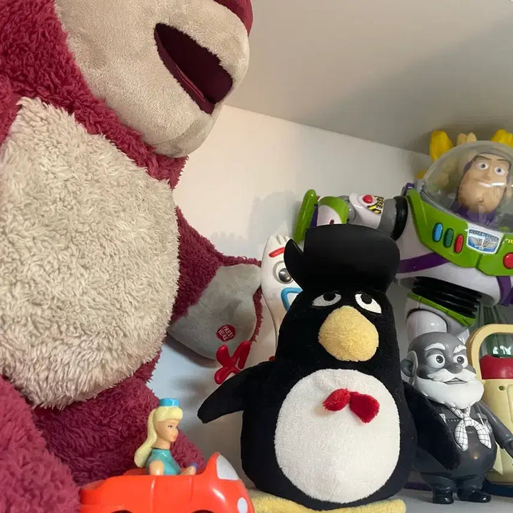[BUNJANG] Limited Edition Disney Pixar Toy Story Talking Lotso Bear Figure / 한정판정품)토이스토리 토킹 랏소 인형피규어