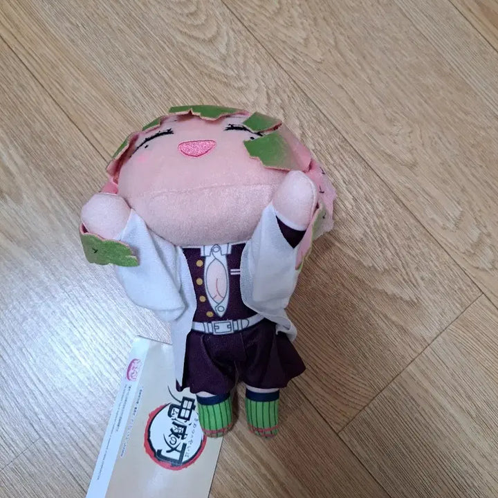 [BUNJANG] Kimetsu no Yaiba Mitsuri Kanroji Nesoberi Plush Doll / 귀멸의칼날 칸로지 미츠리 네소베리 누이 인형