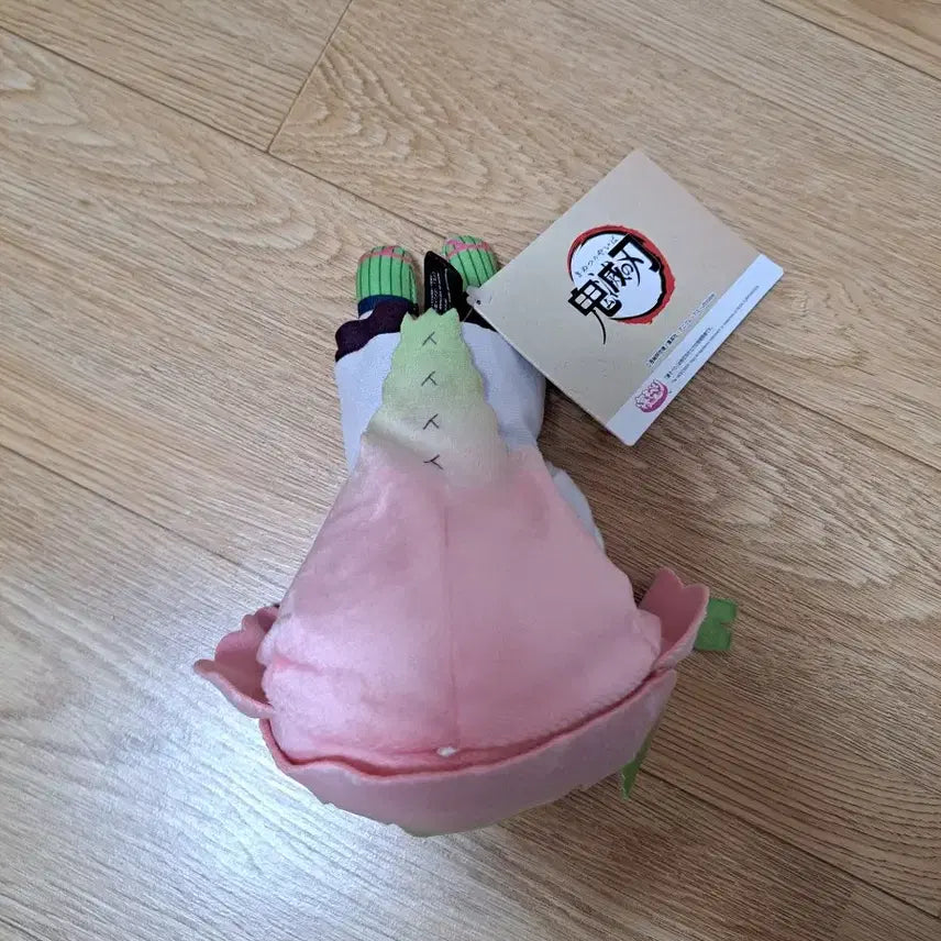 [BUNJANG] Kimetsu no Yaiba Mitsuri Kanroji Nesoberi Plush Doll / 귀멸의칼날 칸로지 미츠리 네소베리 누이 인형