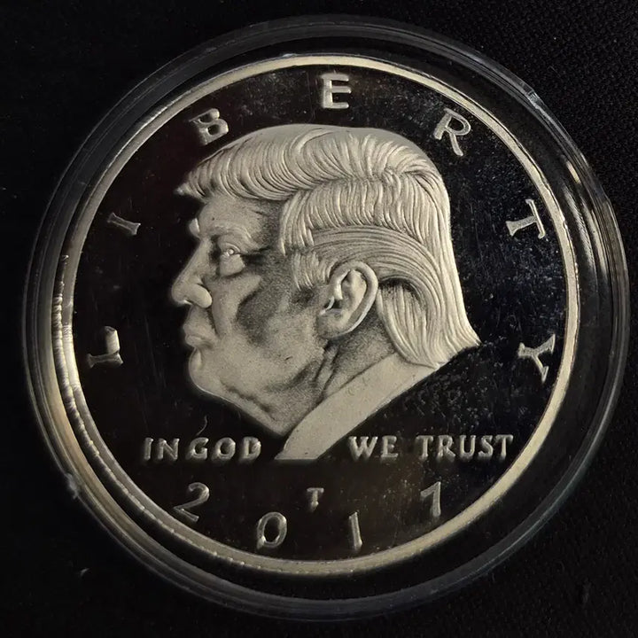 [BUNJANG] 2017 Trump Proof Coin / 2017년 트럼프 프루프 동전 [EP. 2849]